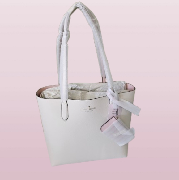 Kate Spade Large Reversible Tote With Coin Purse NWT - Picture 2 of 8